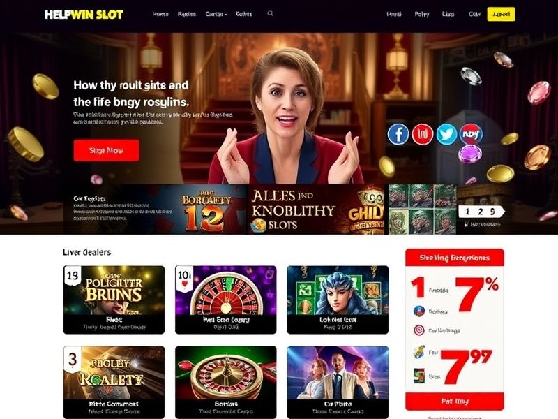 Welcome to Helpwin Slot, the premier online casino platform offering thrilling slot games, table games, and live dealers. Play at helpwin slot.com and experience secure transactions, fast withdrawals, and exclusive bonuses for UK players.